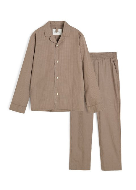 Classic Pyjamas Check – Mix Fossil von Aiayu - 1 - Jacobsen Plus
