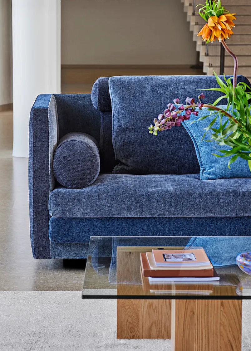 Cocoon Sofa Blues Multi-Colour, 280 x 106 cm fra Eilersen