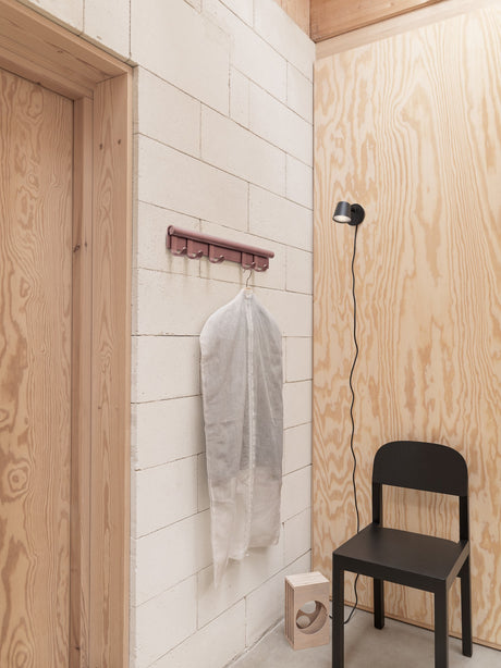 Tip Wandleuchte von Muuto - Schwarz - Jacobsen Plus