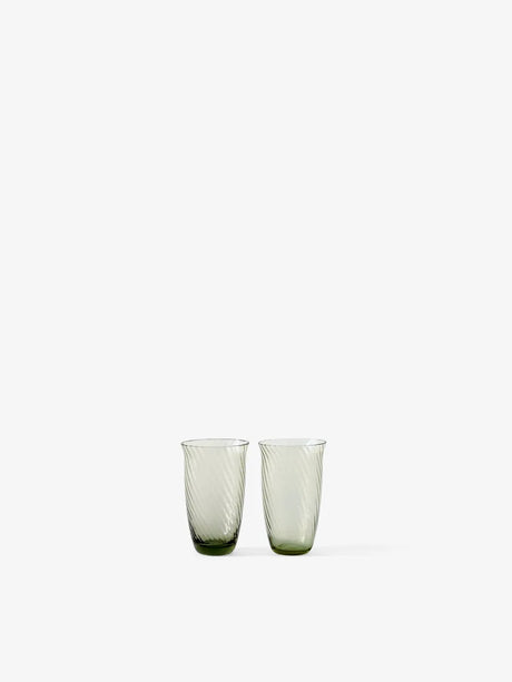 Collect Glas Moss 2 Stk. fra &Tradition - SC60: H10,5 cm - 165 ml - Jacobsen Plus