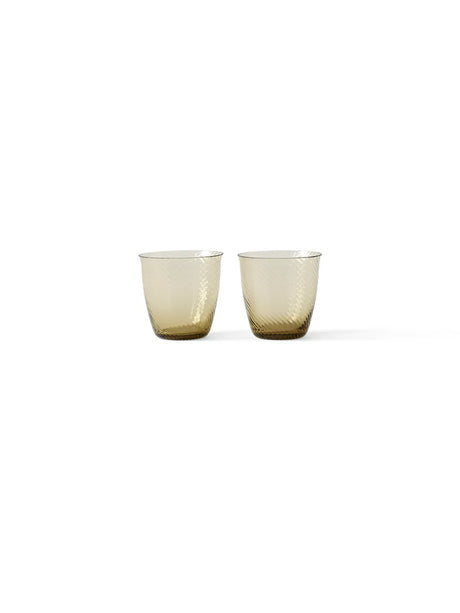 Collect Glas Amber 2 Stück von &Tradition - SC78: H8 cm - 180 ml - Jacobsen Plus