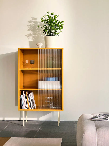 Colour Cabinet, hoch mit Glastüren von Hay - Mehrfach - Jacobsen Plus