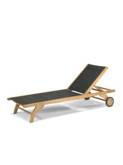 Skagerak Columbus Liggestol, sort fra Fritz Hansen