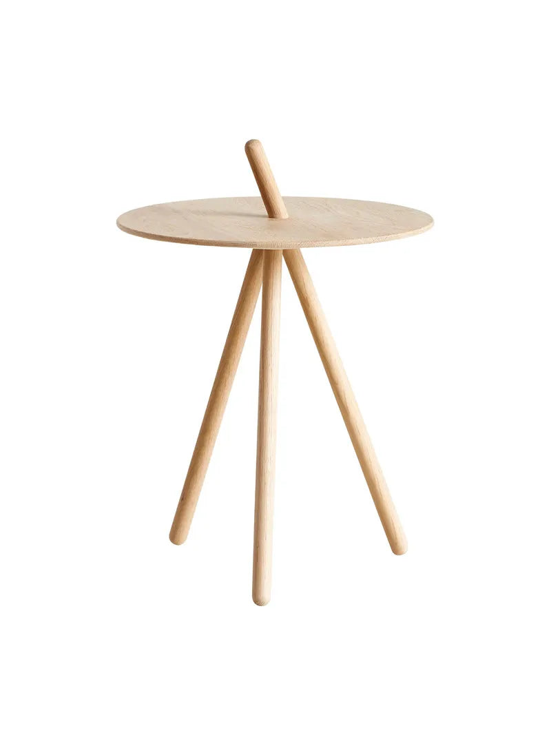Come Here Side Table von Woud - Weiß pigmentiert - Jacobsen Plus