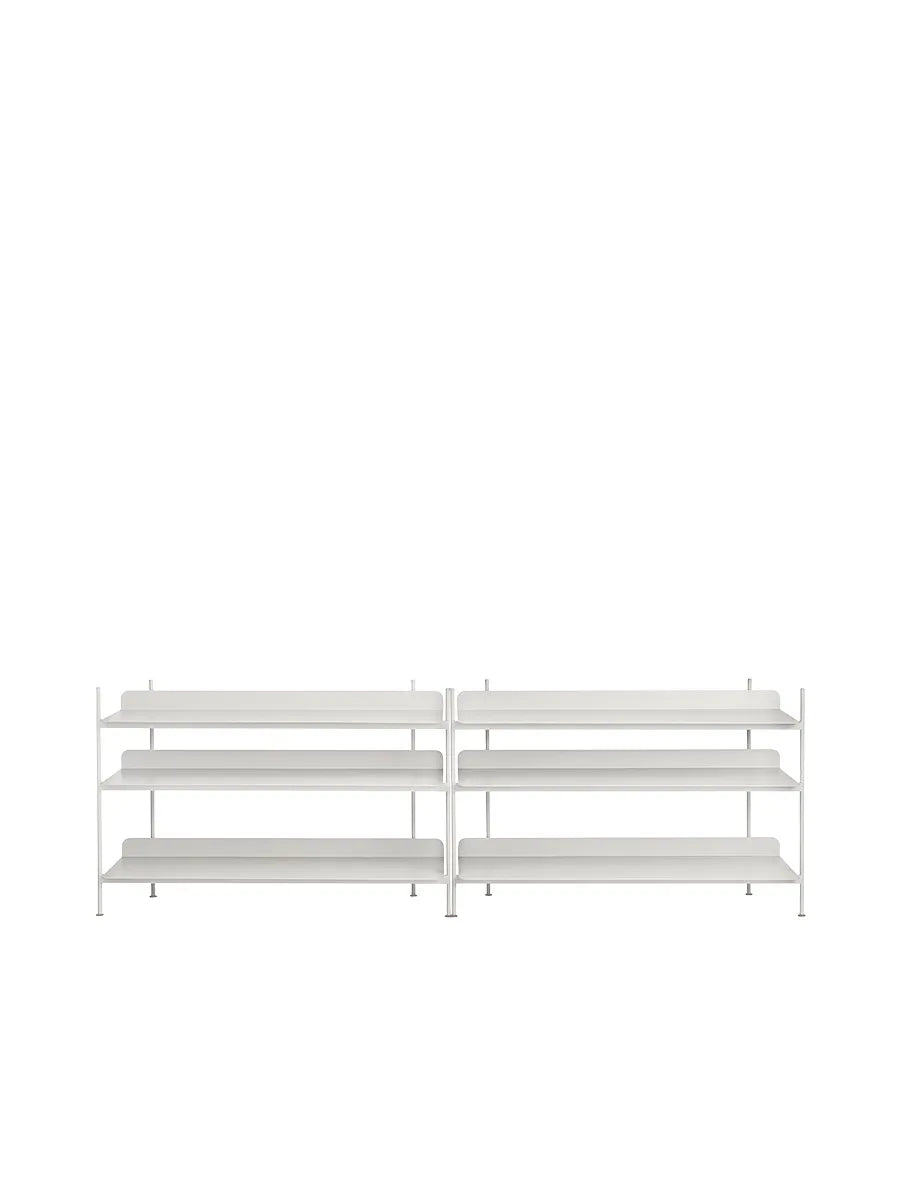 Compile Shelving System, configuration 6 fra Muuto - 2 - Jacobsen Plus