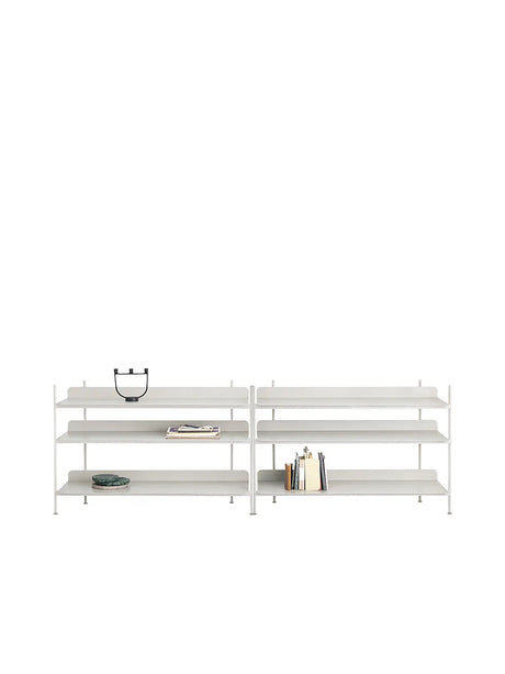 Compile Shelving System, Konfiguration 6 von Muuto - Schwarz - Jacobsen Plus