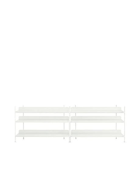 Compile Shelving System, Konfiguration 6 von Muuto - Schwarz - Jacobsen Plus