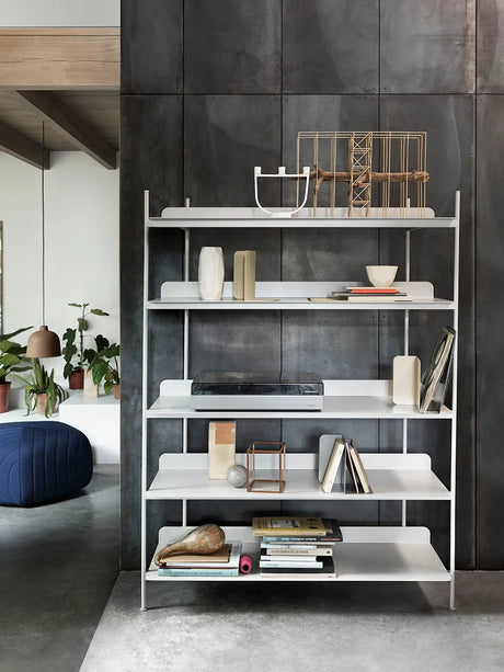 Compile Shelving System, Konfiguration 3 von Muuto - Schwarz - Jacobsen Plus