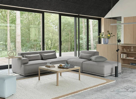 Connect Soft Modular 2 Pers. Sofa, Kombination 3 von Muuto - Clay 12 - Jacobsen Plus
