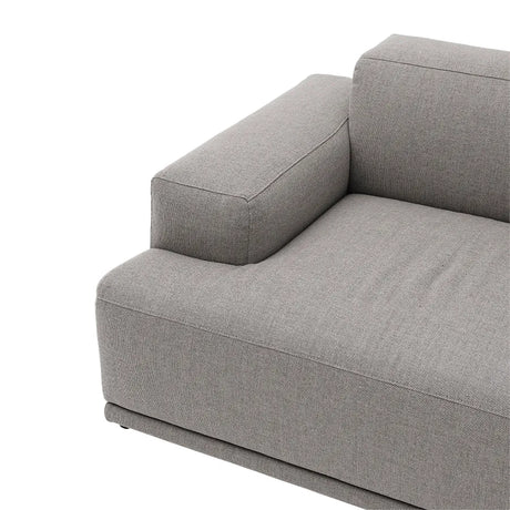 Connect Soft Modular 2 Pers. Sofa, Kombination 3 von Muuto - Clay 12 - Jacobsen Plus