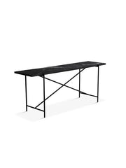 Konsolbord, schwarz Marmor von HANDVÄRK