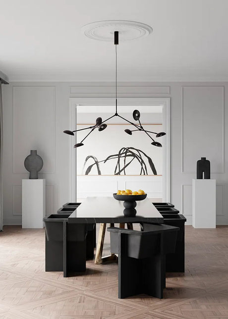 Drop Chandelier, burned black von 101 Copenhagen - 2 - Jacobsen Plus