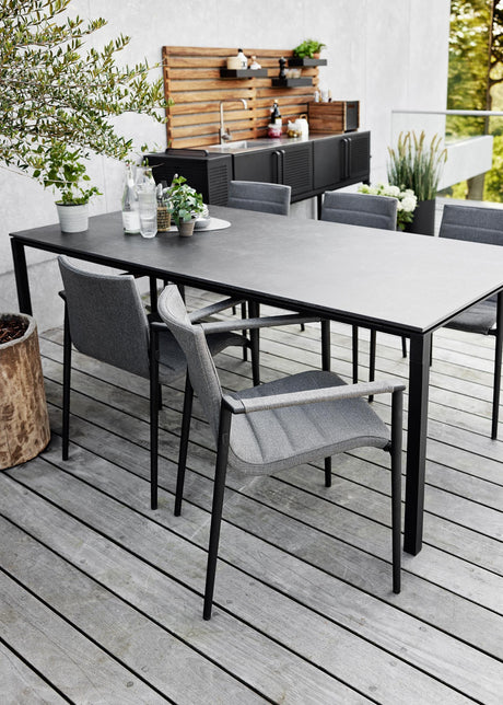 Pure Bord, 200x100 cm fra Cane-line - 2 - Jacobsen Plus