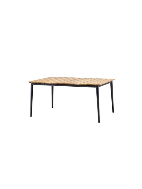 Core Bord, 160x90 cm fra Cane-line - Lava grå - Jacobsen Plus