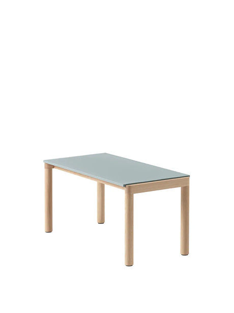 Couple Coffee Table, 40 x 84 cm von Muuto - Pale Blue - Eiche / Plain - Jacobsen Plus