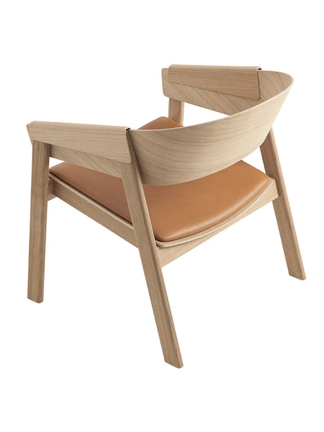 Cover Lounge Chair, Eiche m. Cognac-Leder von Muuto - 4 - Jacobsen Plus
