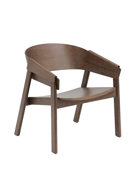 Cover Lounge Chair, dunkel gebeizt in Braun von Muuto - 1 - Jacobsen Plus