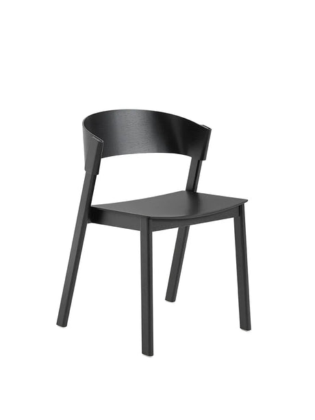 Cover Side Chair von Muuto - Schwarz - Jacobsen Plus