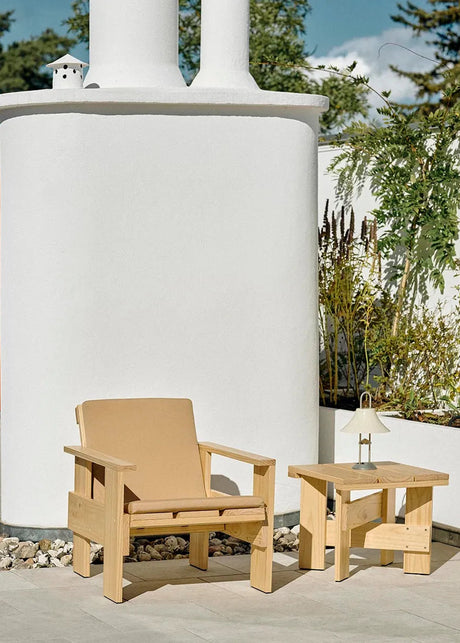 Foldbar sædehynde til Crate Loungechair, Beige fra Hay - 2 - Jacobsen Plus