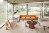 Croissant Sofa 3-Sitzer, Leder von GUBI - 2 - Jacobsen Plus