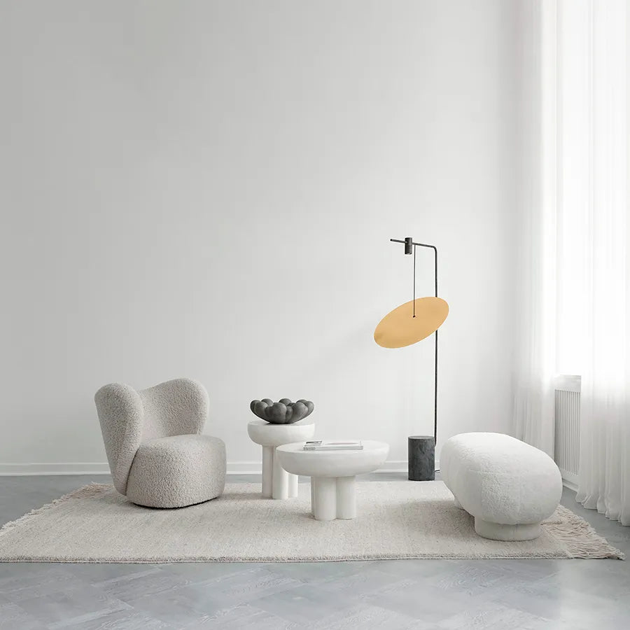 Crown Table, low bone white fra 101 Copenhagen