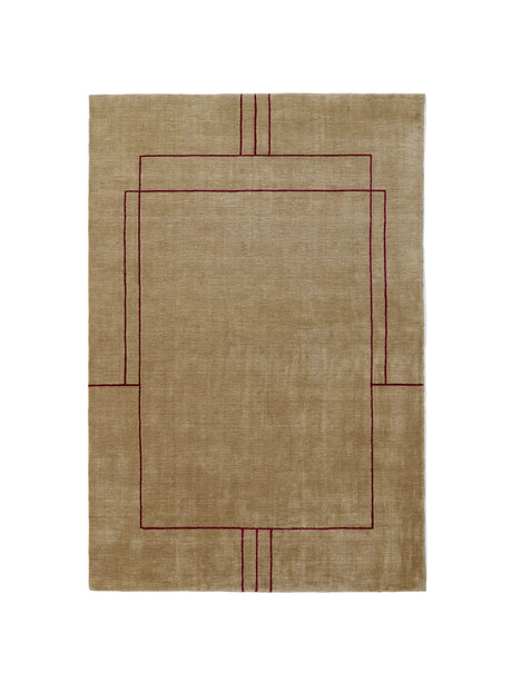 Cruise Teppiche von &Tradition - Bombay Golden Brown / 200 x 300 cm - Jacobsen Plus