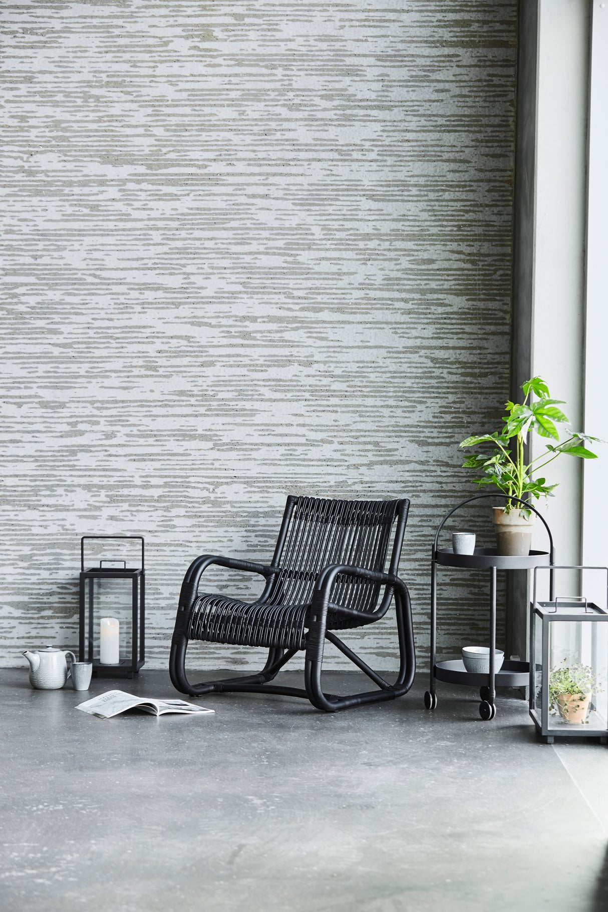 Curve Loungestol Indoor fra Cane-line - 2 - Jacobsen Plus