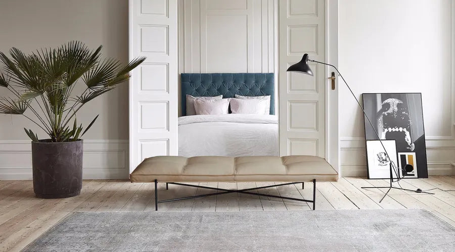 Daybed, vegetabilisches Leder von HANDVÄRK - 2 - Jacobsen Plus