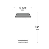 Sowden Light Portable Lamp PL1, blau/orange - 7 - Jacobsen Plus