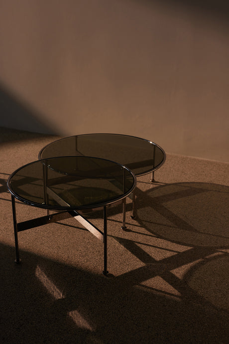 DK3 Baia Couchtisch Ø 75 x H 27 cm - Krom - Jacobsen Plus