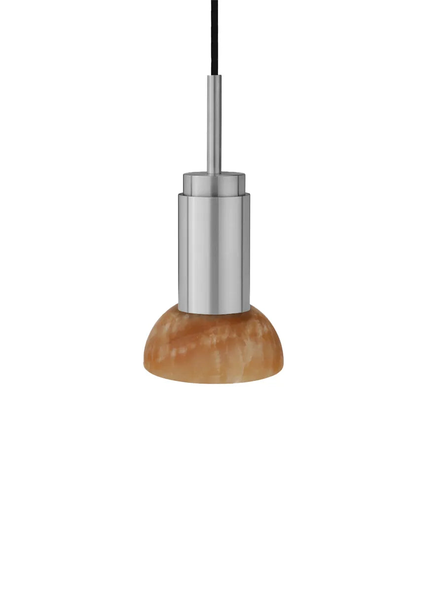 Donya ONYX Moon, Amber von Anour - Gebürsteter Edelstahl - Jacobsen Plus