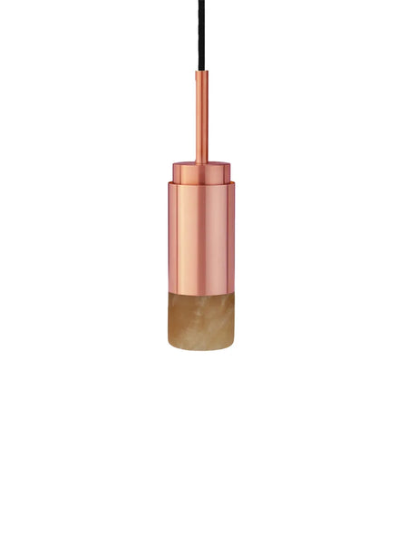 Donya ONYX Cylinder, amber fra Anour - Brushed Copper - Jacobsen Plus