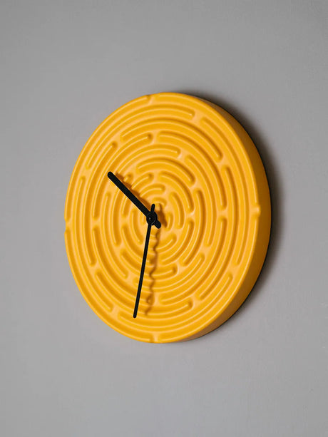 Minos Wanduhr, freesia yellow fra raawii - 2 - Jacobsen Plus