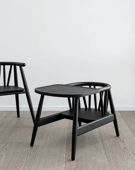Smilla Toddler Stuhl, schwarz lackiert Eiche von Oaklings - 4 - Jacobsen Plus