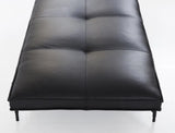 Daybed, schwarzes Leder von HANDVÄRK - 3 - Jacobsen Plus