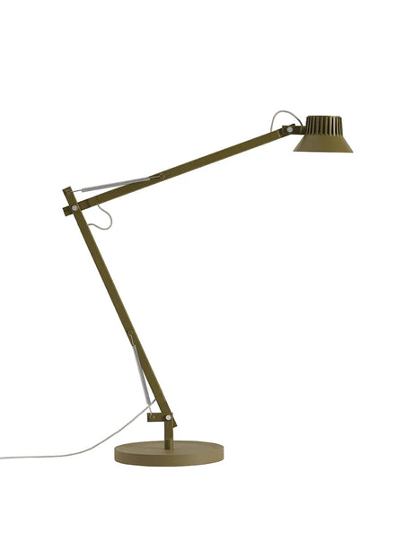 Dedicate L2 Bordlampe fra Muuto - Brown Green - Jacobsen Plus