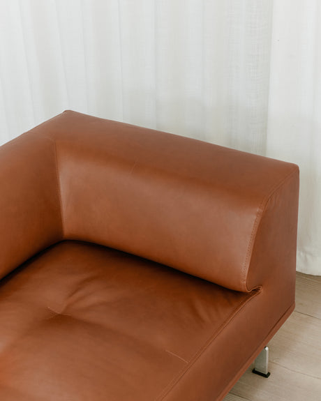 Delphi Sofa von Fredericia Furniture - EJ450 (4510: L:205 cm) / Ledergruppe 1 - Jacobsen Plus