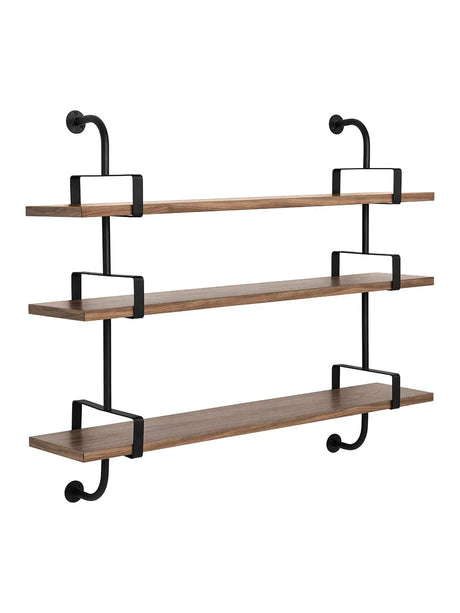 Démon 3 Shelves von GUBI - L: 215 cm / Schwarz gebeizte Esche - Jacobsen Plus
