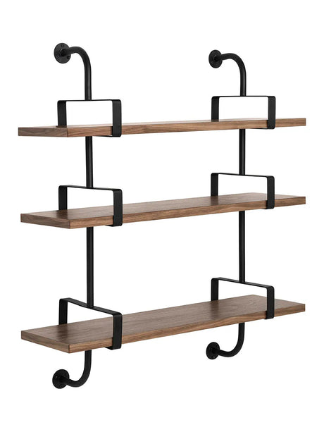 Démon 3 Shelves von GUBI - L: 215 cm / Schwarz gebeizte Esche - Jacobsen Plus