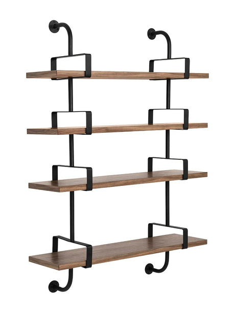 Démon 4 Shelves von GUBI - L: 215 cm / Schwarz gebeizte Esche - Jacobsen Plus