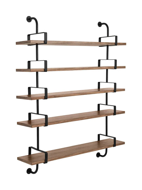 Démon 5 Shelves von GUBI - L: 215 cm / Schwarz gebeizte Esche - Jacobsen Plus