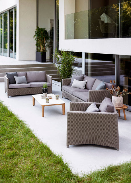 Diamond Lounge-Sessel inkl. Kissen von Cane-line - 2 - Jacobsen Plus