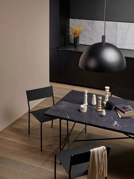 Esstisch 185, Schwarz Marmor fra HANDVÄRK - 4 - Jacobsen Plus