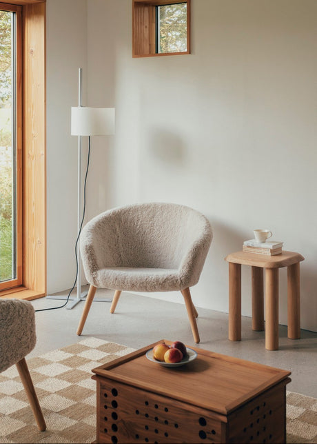 Ditzel Lounge Chair, Lammfell von Fredericia Furniture - 1 - Jacobsen Plus