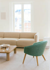 Konami 2½ pers. Sofa, loop 42 von Fredericia Furniture - 2 - Jacobsen Plus
