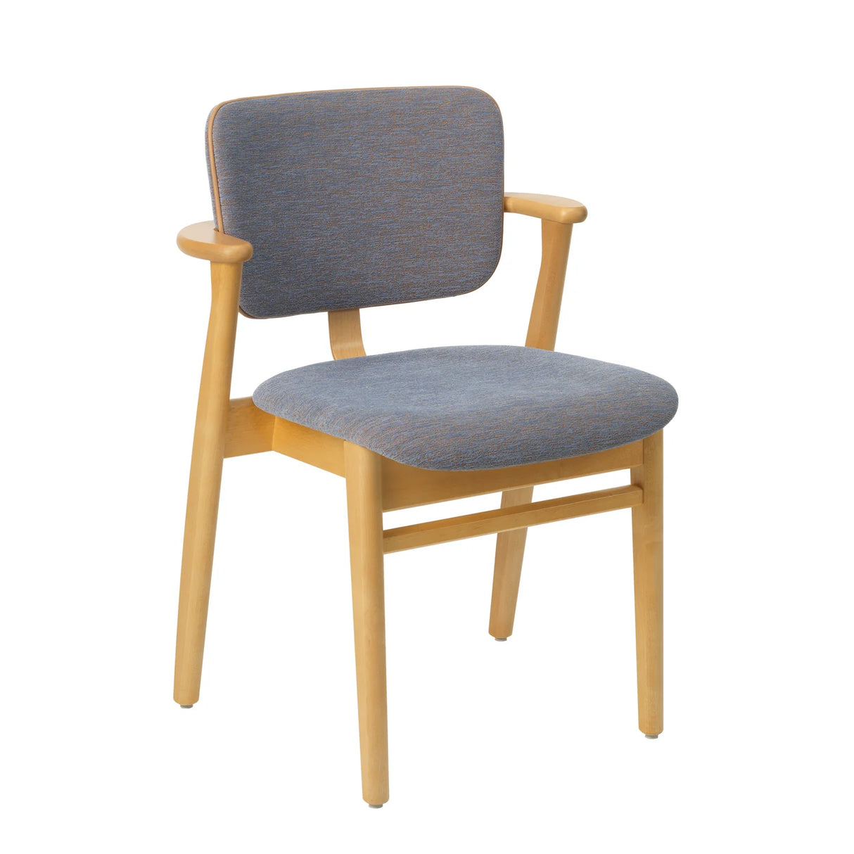 Domus Chair, gepolstert von Artek - Honiggebeizte Birke - WOW RE 4441 – Prestige Nougat Kordelabschluss - Jacobsen Plus
