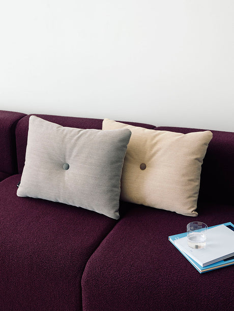 Dot Cushion Steelcut Trio von HAY - Hellgrau - Jacobsen Plus