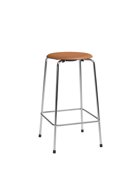 Dot Barhocker m. 4 ben, Walnuss Leder af Arne Jacobsen - 1 - Jacobsen Plus