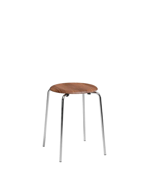 Dot Hocker, Walnussfurnier von Arne Jacobsen - 1 - Jacobsen Plus