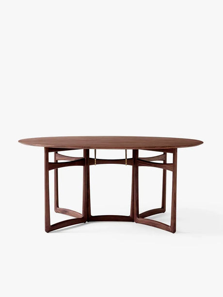 Drop Leaf HM6 Spisebord af Hvidt & Mølgaard - Valnød - Jacobsen Plus